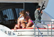 Na hallo! Sacha Baron Cohen und Elisabetta Canalis turteln in Canns Na hallo! Sacha Baron Cohen und Elisabetta Canalis turteln in Canns