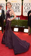 Taylor Swift erschien bei den Golden Globes in Violett