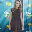 "Hannah Montana"-Kumpanin Emily Osment (17) entschied sich für ein relativ hochgeschlossenes, aber sehr elegantes Kleid! 