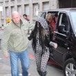 Kesha auf den Weg zu den Kölner Studios