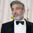 George Clooney zeigte sich bei den Oscars im bärtigen Look