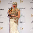 Bei der Bambi-Verleihung zeigte sich Lady GaGa in einem ausgefallenen Alexander-Mc-Queen-Look