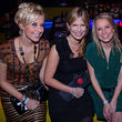 Verena Kerth, Verena Wriedt und Nova Meierhenrich genossen den Abend