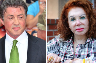 Sylvester Stallone und Mutter Jackie Stallone sehen sich sehr ähnlich
