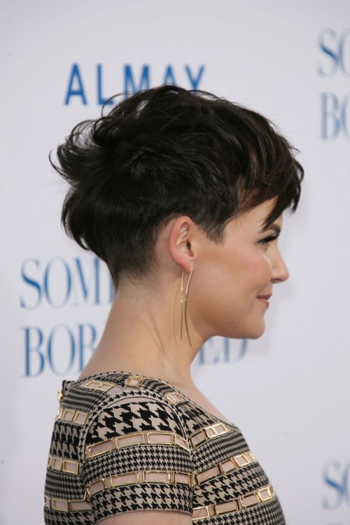 Pixie Cut Ginnifer Goodwin Back Wedding Hairstyles For Short Hair