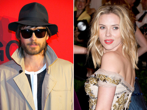 Jared Leto und Scarlett Johansson wurden zusammen fotografiert Jared Leto und Scarlett Johansson wurden zusammen fotografiert