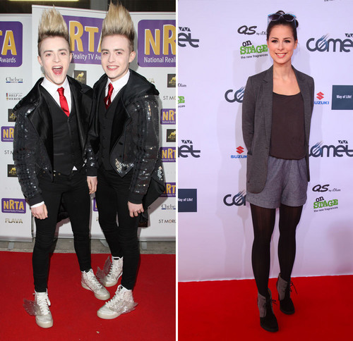 Jedward, Lena Meyer-Landrut - Jedward und Lena kennen sich seit dem ESC Jedward, Lena Meyer-Landrut - Jedward und Lena kennen sich seit dem ESC