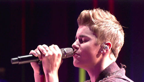 Justin Bieber hatte das Publikum voll im Griff Justin Bieber hatte das Publikum voll im Griff