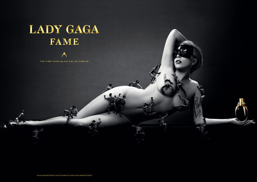 Lady GaGa wirbt nackt für ihr Parfüm Lady GaGa wirbt nackt für ihr Parfüm