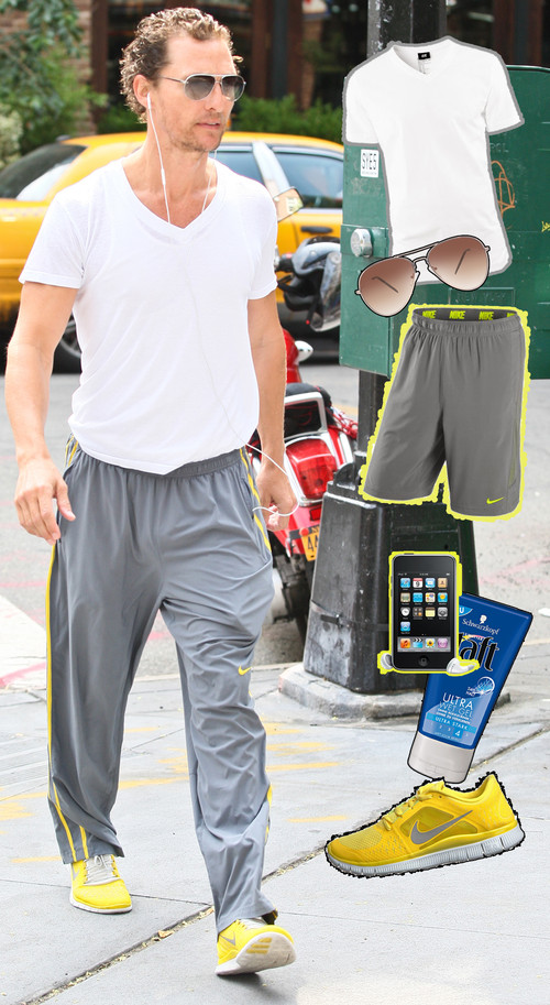 Matthew McConaughey zeigt sich im sportlichen Nike-Style Matthew McConaughey zeigt sich im sportlichen Nike-Style