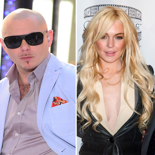Lindsay Lohan, Pitbull - Pitbull & Lindsay Lohan haben Streit Lindsay Lohan, Pitbull - Pitbull & Lindsay Lohan haben Streit