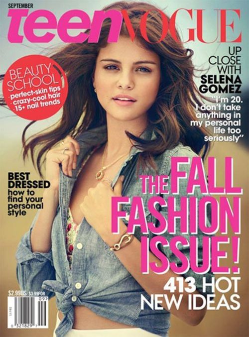 Selena sieht auf der Teen Vogue einfach nur natürlich schön aus Selena sieht auf der Teen Vogue einfach nur natürlich schön aus