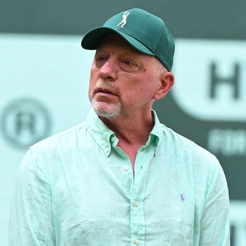 Ex-Tennisstar Boris Becker im Juni 2025 in Halle