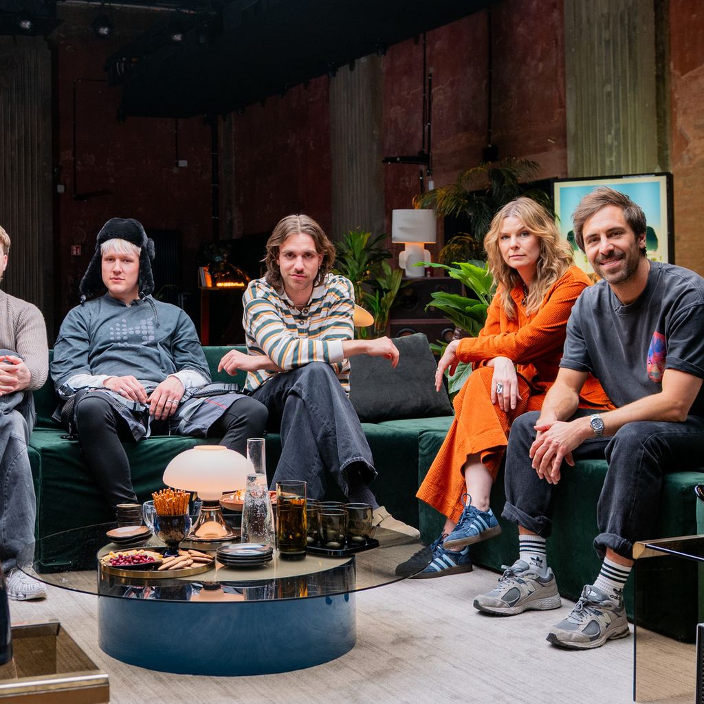 Der Cast von "Song Trip" von links: LEA, 01099, Eva Briegel von der Band Juli und Max Giesinger