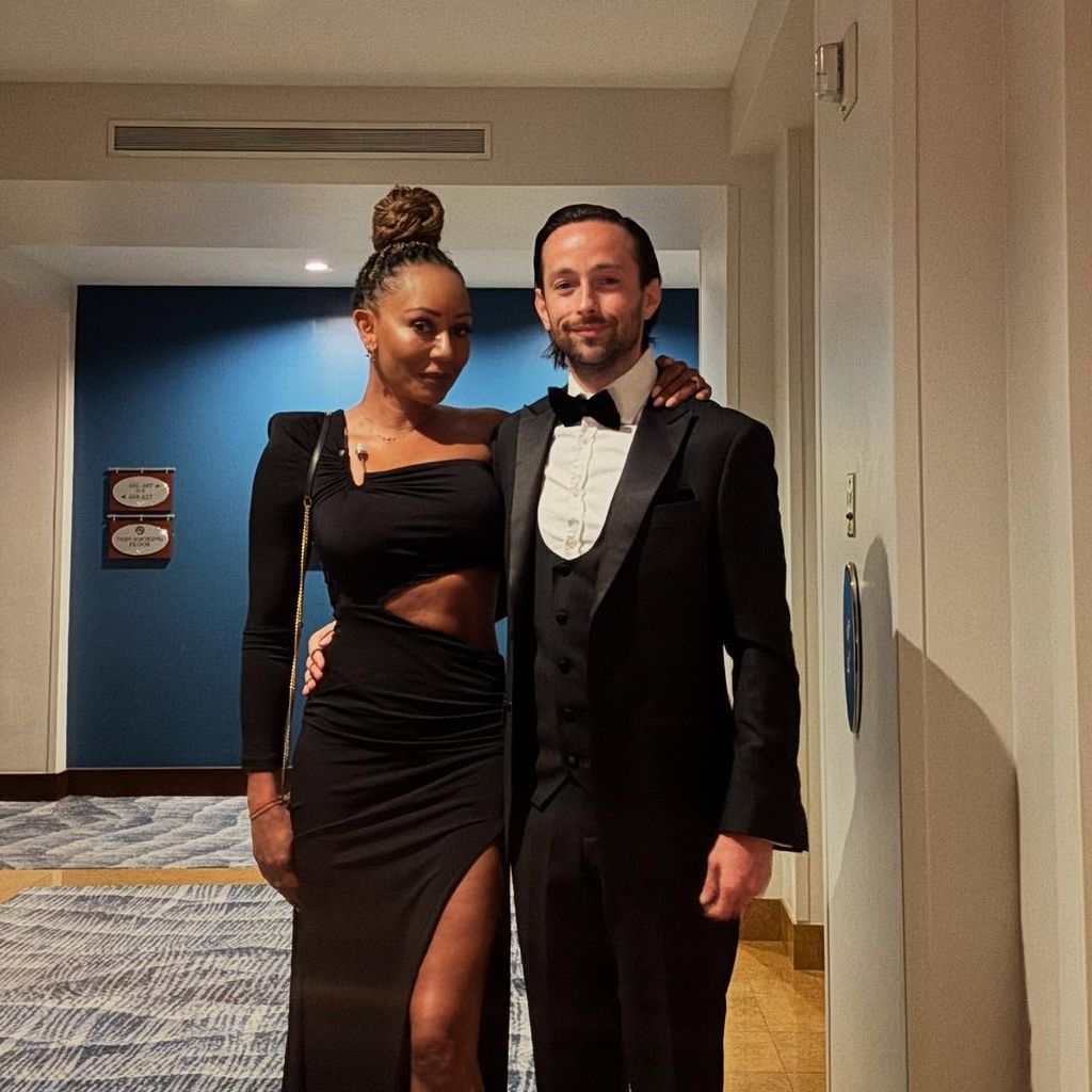 Mel B. und Rory McPhee, April 2025