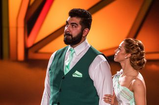 Faisal Kawusi und Oana Nechiti bei Let's Dance Faisal Kawusi und Oana Nechiti bei Let's Dance