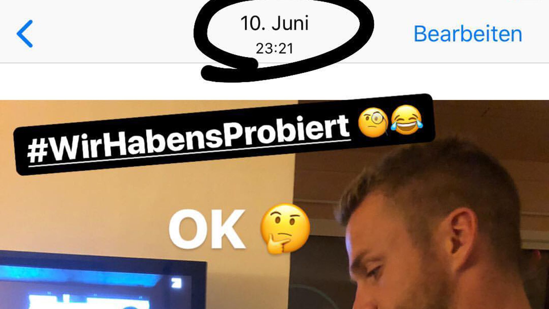 Datierung direkt nach der Trennung