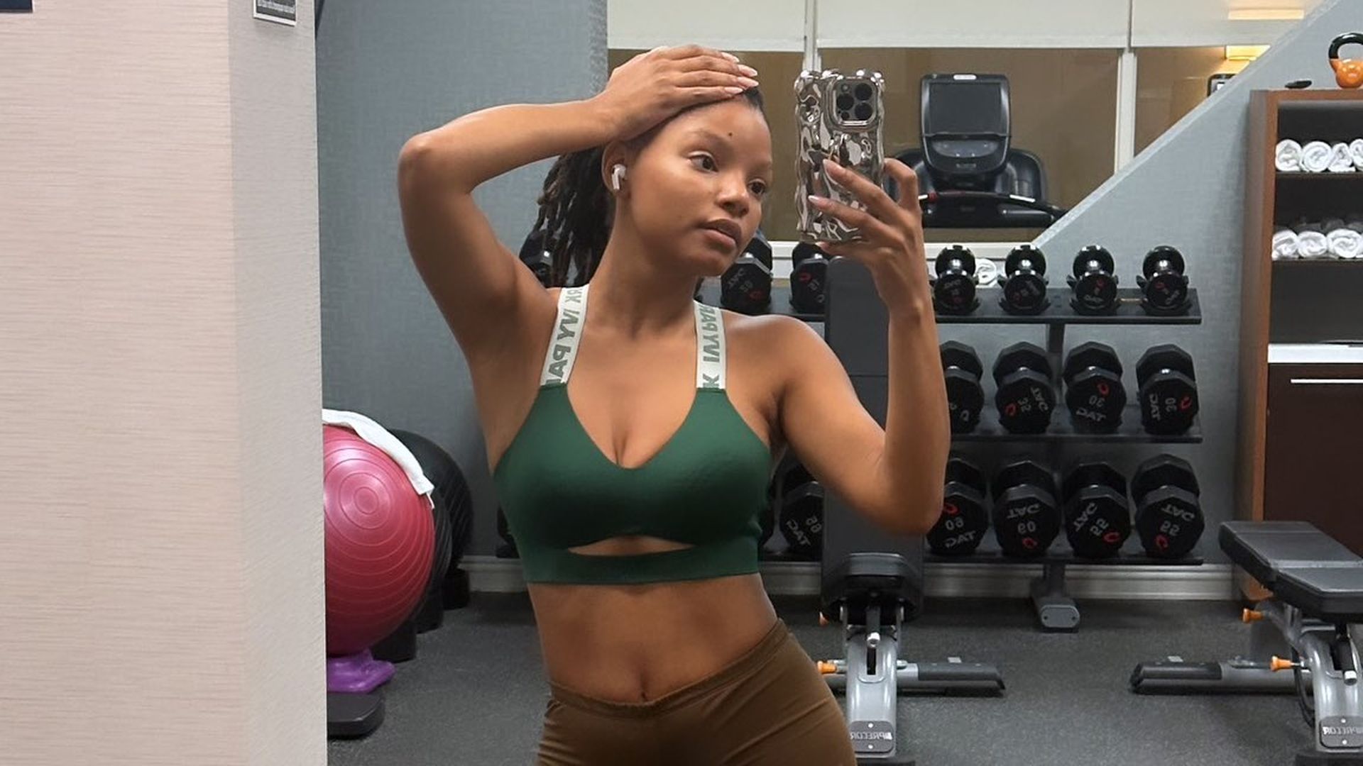 Stolzer Moment Halle Bailey hat ihr altes Gewicht zurück