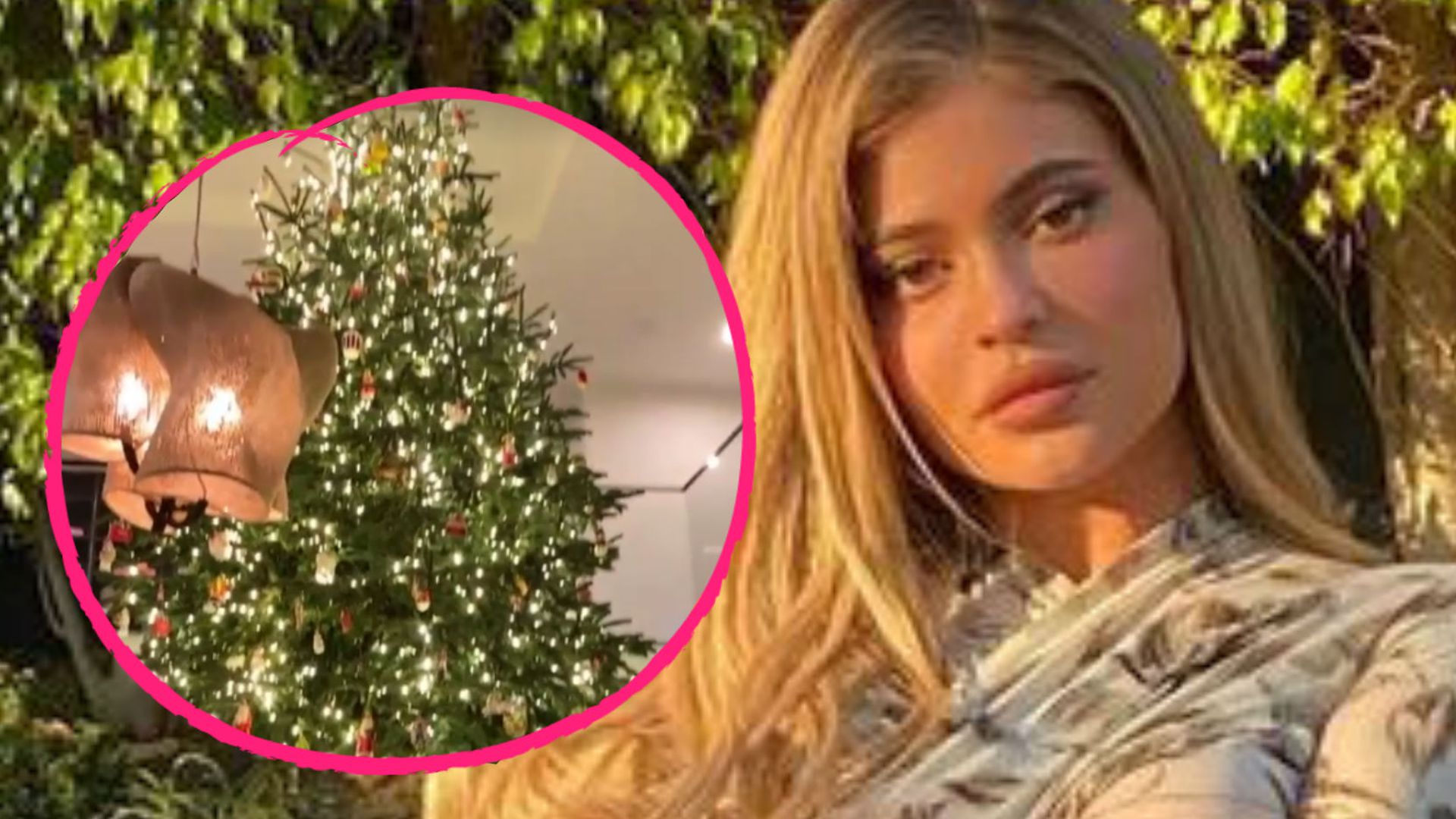 XXL-Tanne: US-Star Kylie Jenner total im Weihnachtsfieber | Promiflash.de