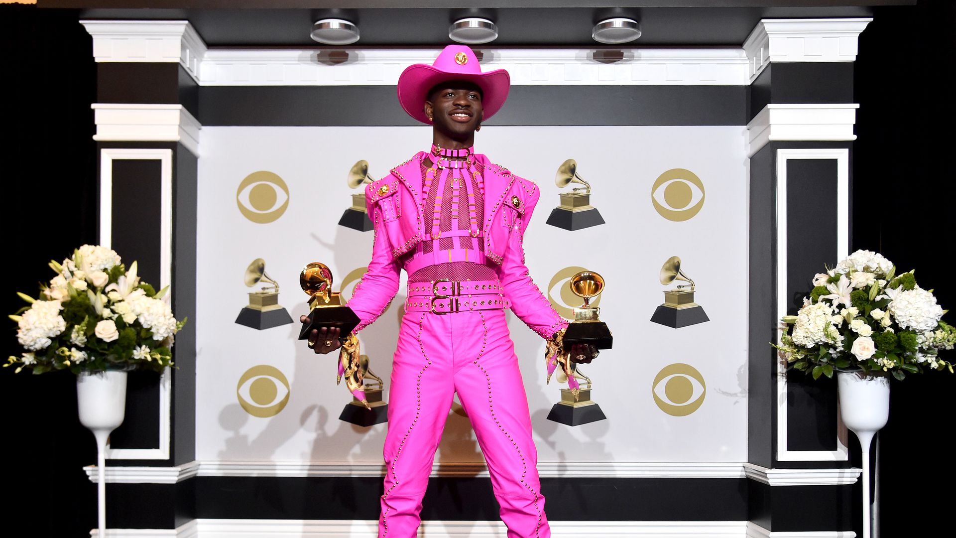 Pink Cowboy Rapper Grammy-Hingucker: Dieser Sänger erschien als Cowboy in Pink!