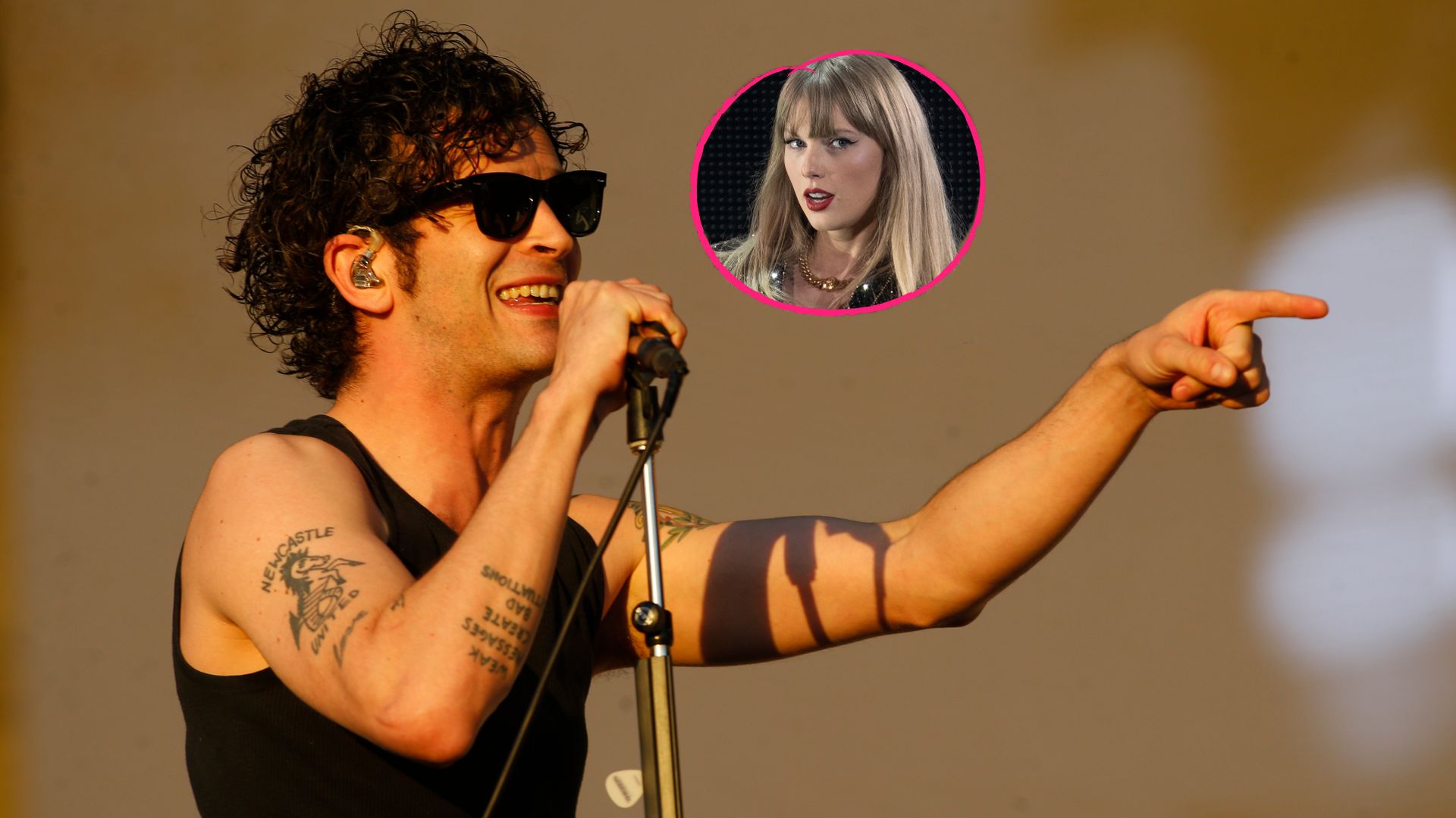 Sind sie echt zusammen? Matty Healy kommt zu Taylors Konzert