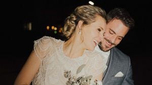 Anna Hofbauer teilt erstes Hochzeitsfoto mit ihrem Mann Marc