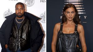 Kein böses Blut: Kanye West und Irina umarmen sich auf Show