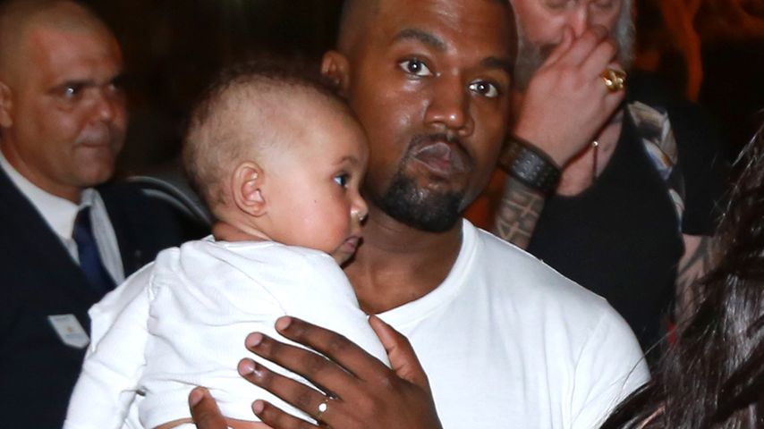 Saint West und Papa Kanye