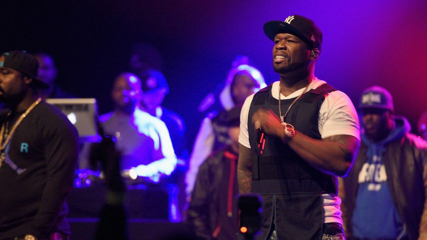 50 Cent bei der "Breakfast Club"-Party in New York