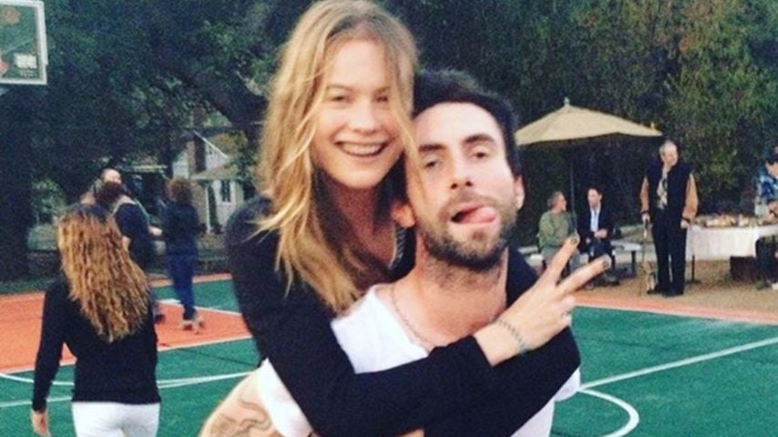 Adam Levine und seine Frau Behati Prinsloo