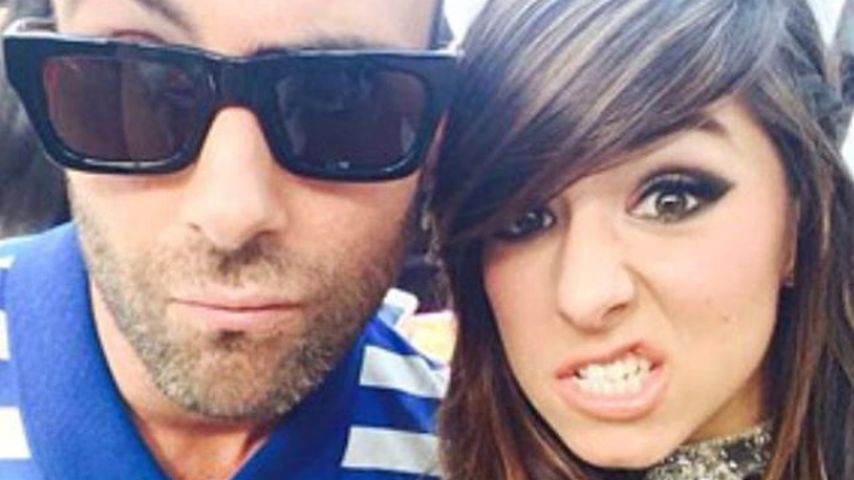 Adam Levine und Christina Grimmie