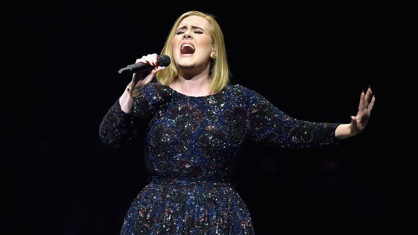Adele Adkins beim Konzert in LA 2016