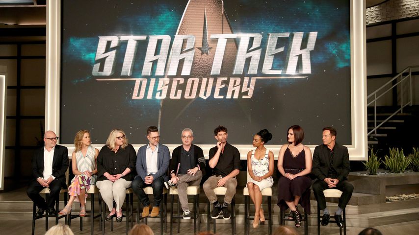 Produzenten und Schaupieler von "Star Trek: Discovery" bei der TCA Summer Tour 2017