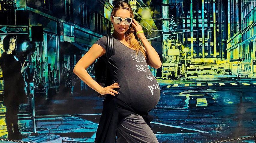Stolze 5-fach-Mama: Alessandra Meyer-Wölden im Mutterglück