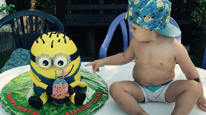 Alessio Lombardi an seinem 2. Geburtstag