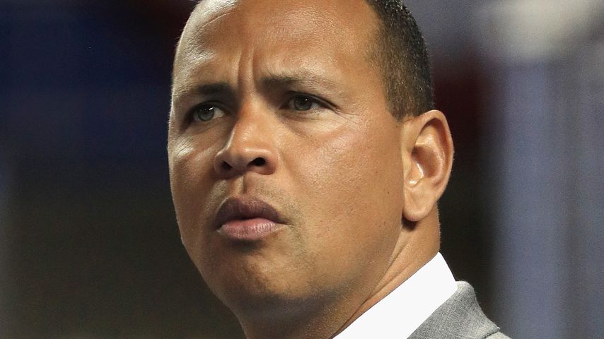 Alex Rodriguez bei einem Baseball-Spiel