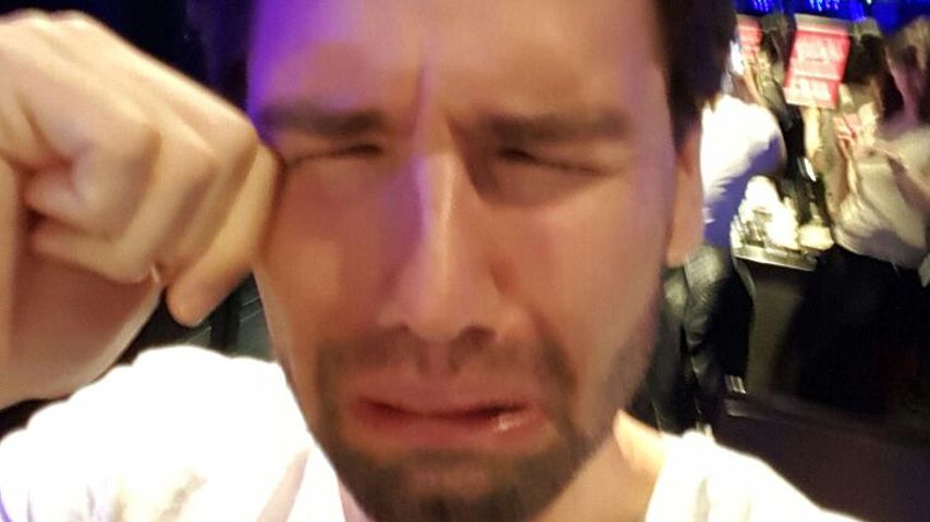 Alexander Keen alias "Honey" zieht eine Grimasse