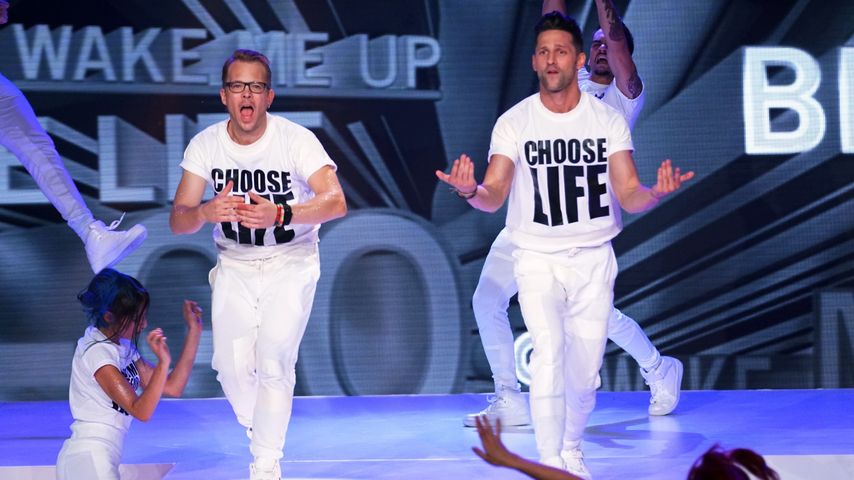 Alexander Kumptner (r.) und Mario Kotaska bei "Dance Dance Dance"