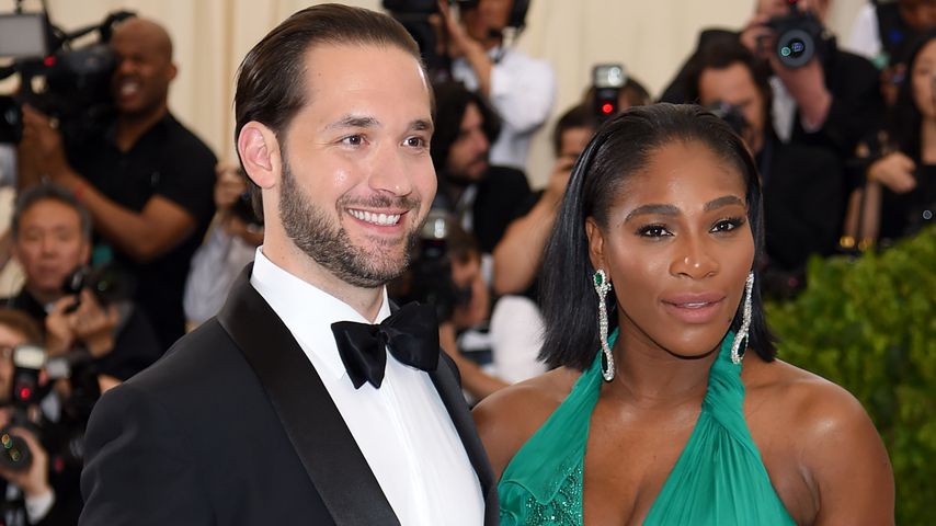 Alexis Ohanian und Serena Williams bei der Met Gala 2017
