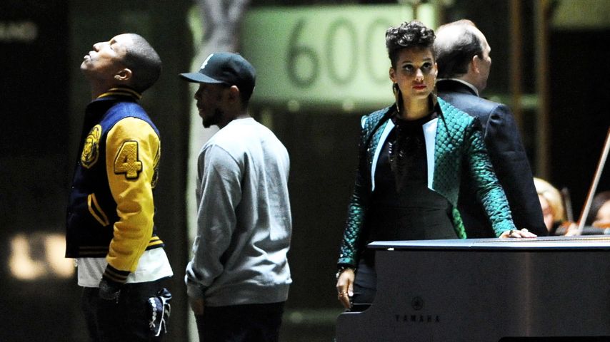 Alicia Keys, Pharrell Williams und Kendrick Lamar
