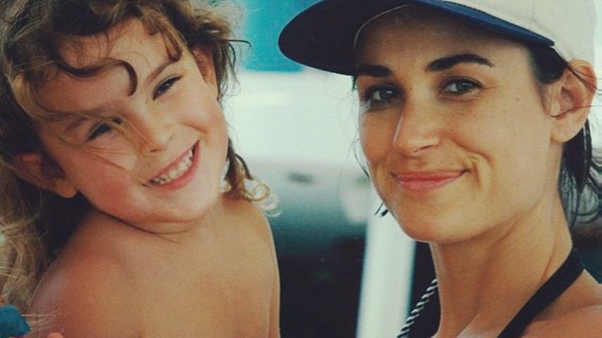 Rumer Willis und Demi Moore