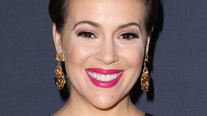 Alyssa Milano beim Weinstein Company's Pre-Oscar Dinner 2016