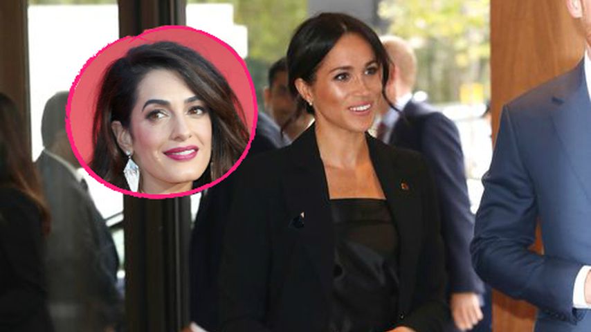 Amal-Support? Mit diesen Looks verärgert Meghan die Queen