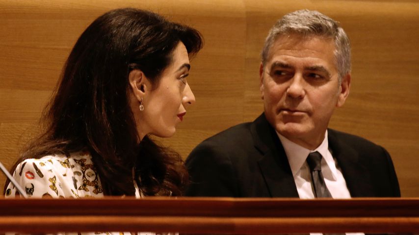 Amal und George Clooney bei einer Veranstaltung der Vereinten Nationen 2016