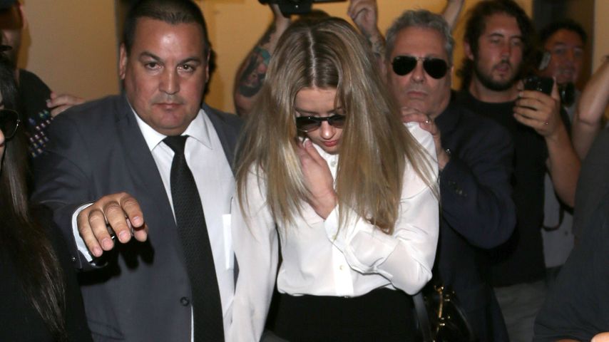 Amber Heard am Tag ihres Verhörs in Los Angeles