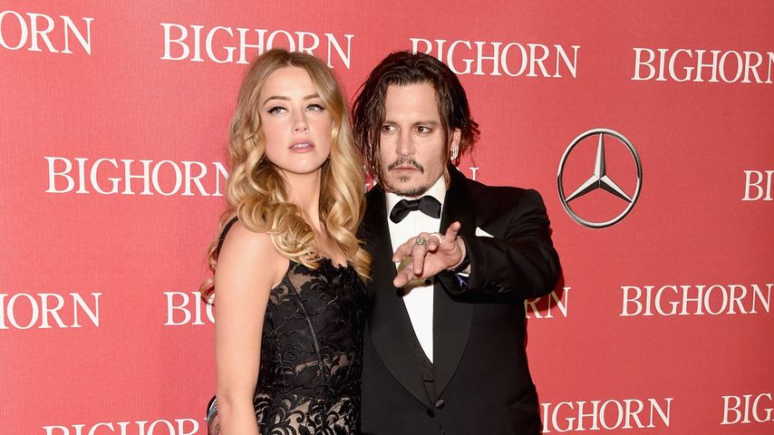 Amber Heard und Johnny Depp bei der Palm Springs International Film Festival Awards Gala