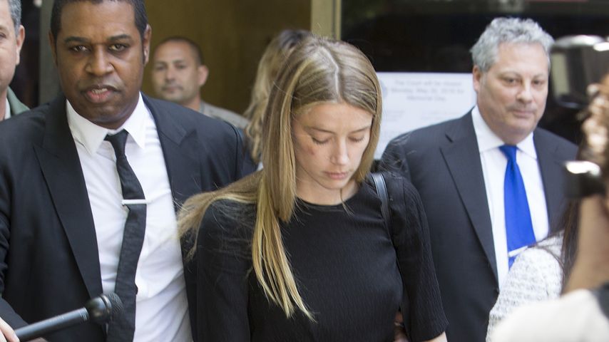 Amber Heard verlässt das Gericht in L.A.