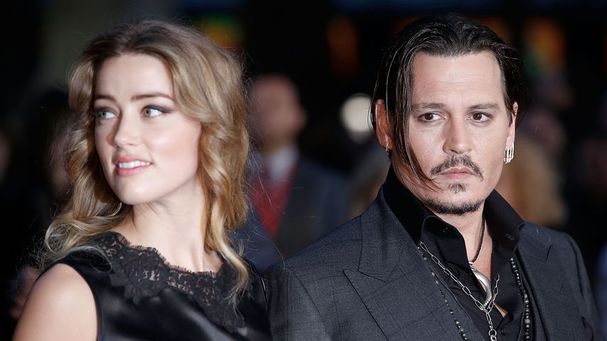 Amber Heard und Johnny Depp in London