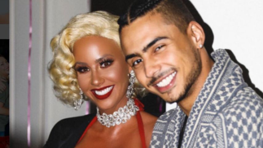 Amber Rose mit Kumpel Quincy