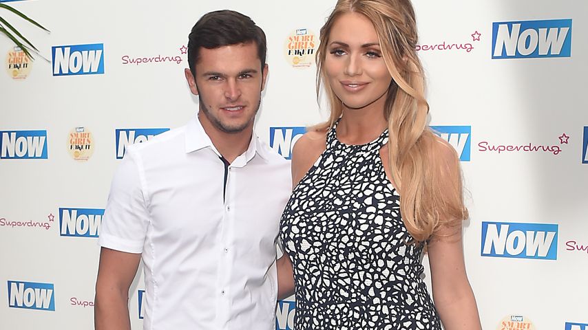 Amy Childs und Bradley Wright auf der Now Magazine Sommerparty 2015